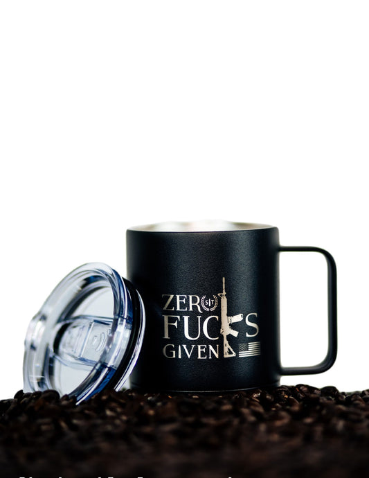 Zero Fucks 10 oz Mug Tumbler