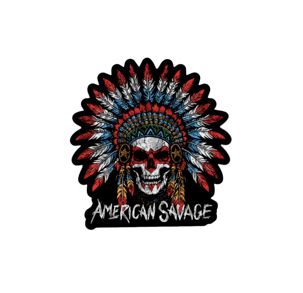 American Savage Sticker