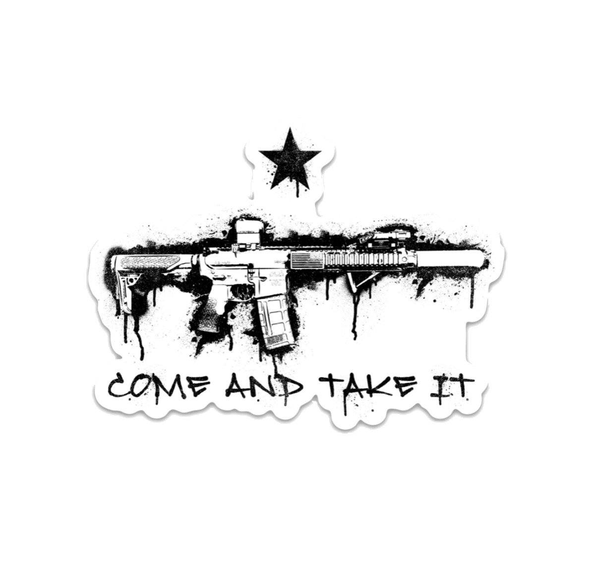 Come and Take it sticker