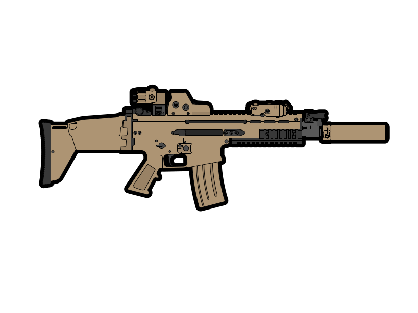 Scar 16 Morale Patch