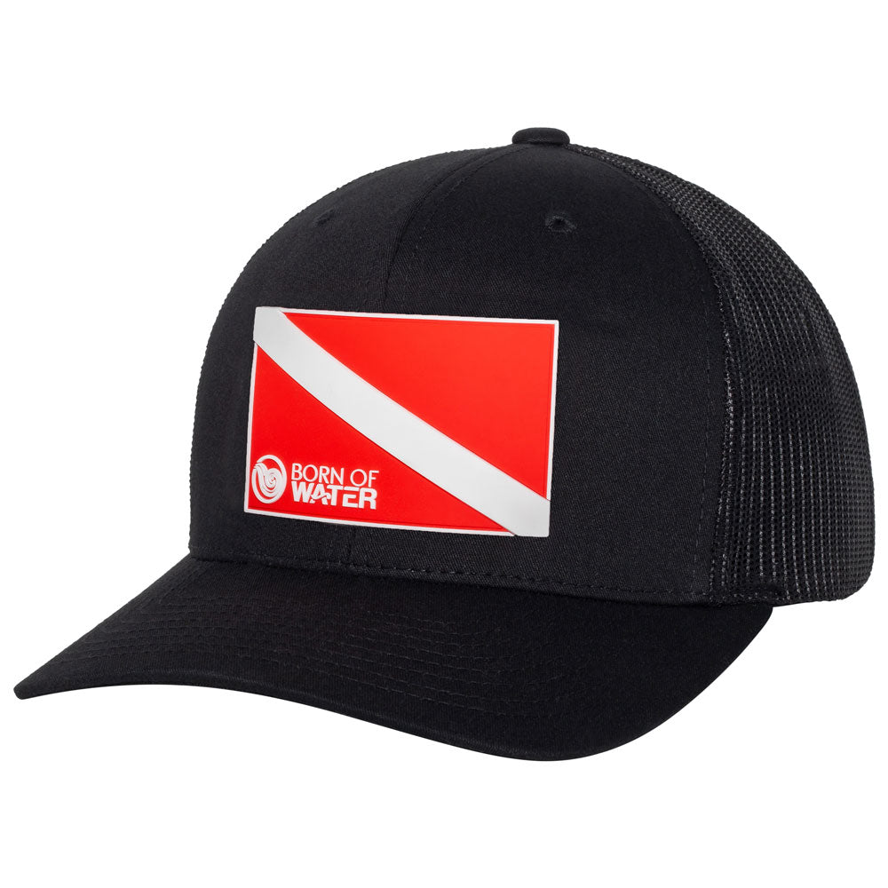 Dive Flag Rubber Patch Hat