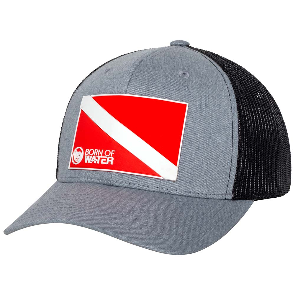 Dive Flag Rubber Patch Hat