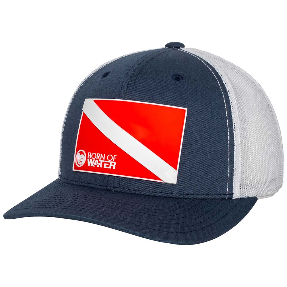 Dive Flag Rubber Patch Hat