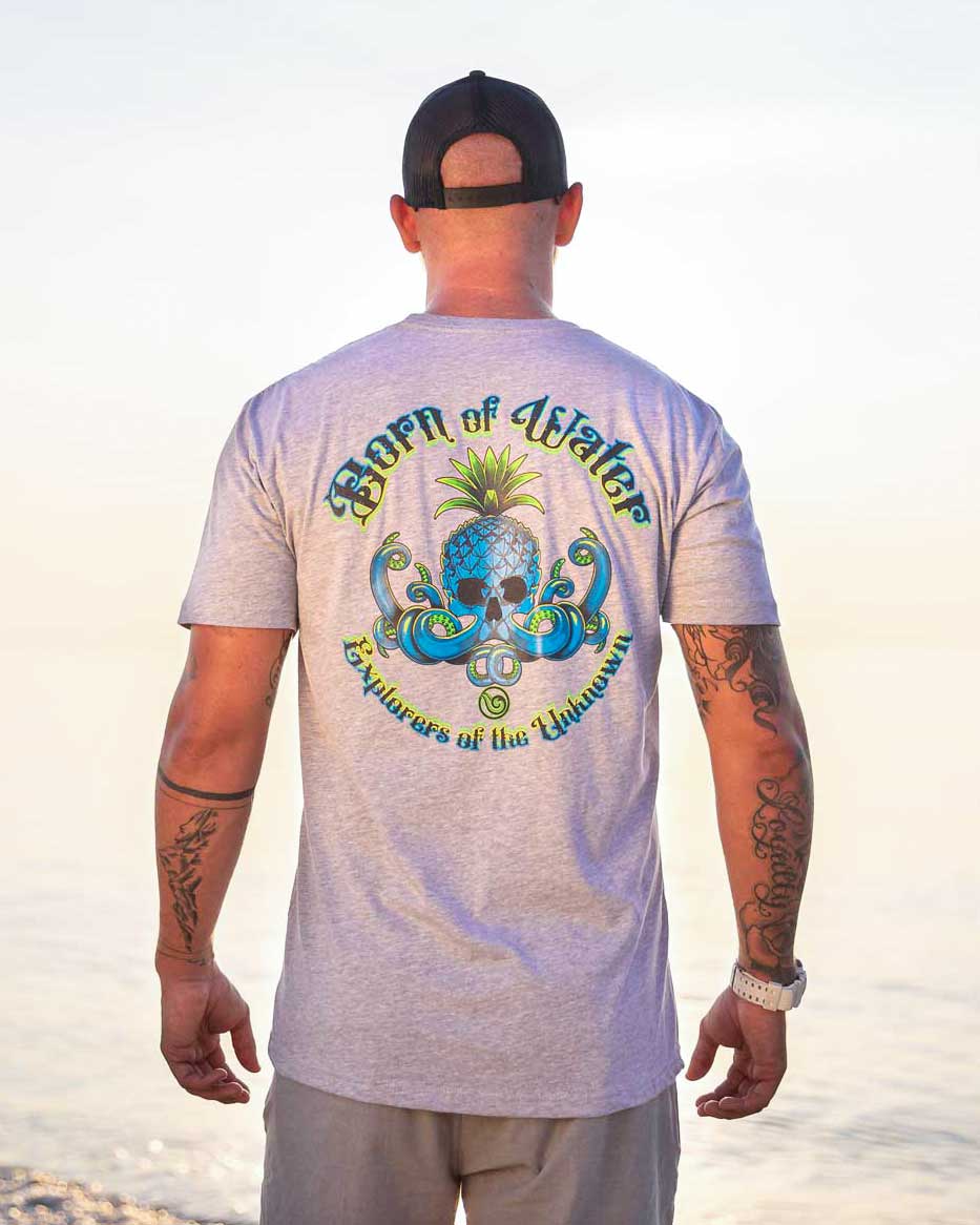 Pineapple Octopus Skull T-Shirt