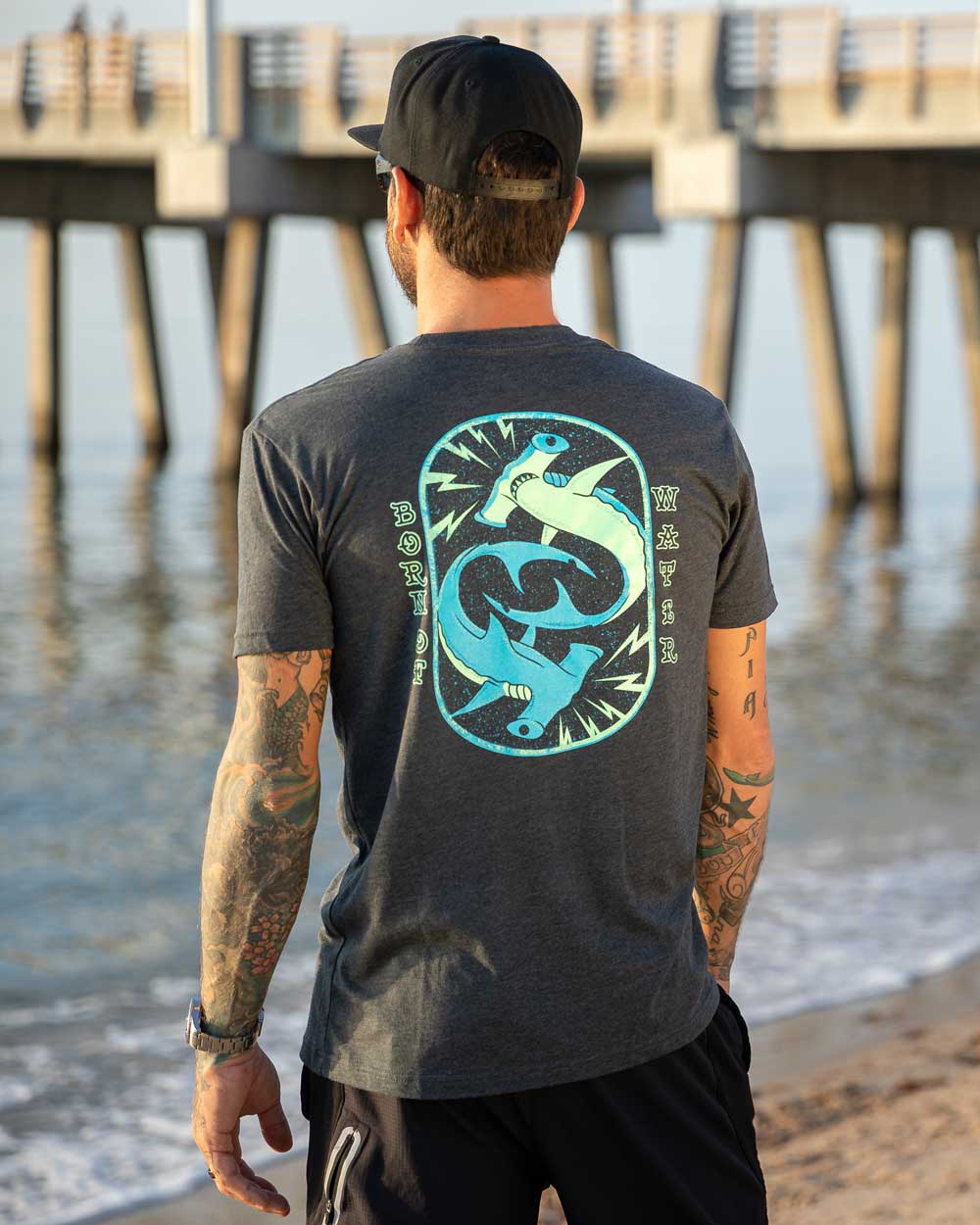 Electric Hammerhead Sharks T-Shirt