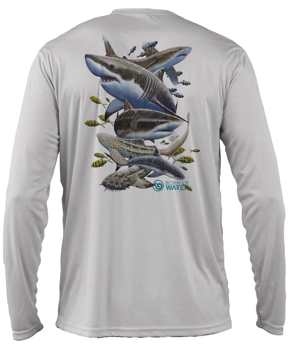 Shark Scuba Diving UV UPF+ 50 Shirt: Misunderstood Beauty