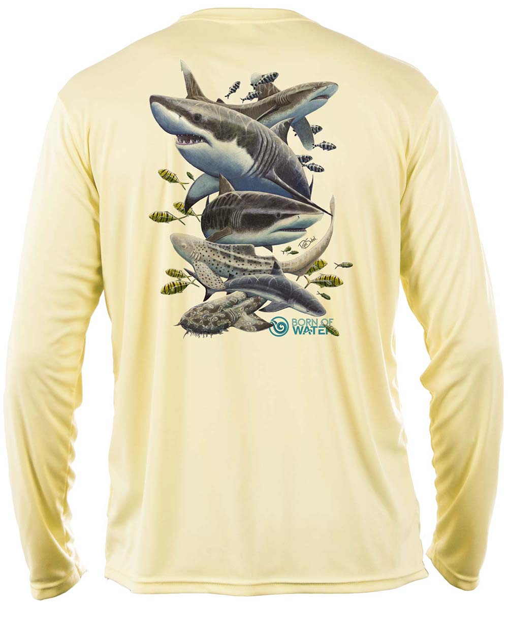 Shark Scuba Diving UV UPF+ 50 Shirt: Misunderstood Beauty