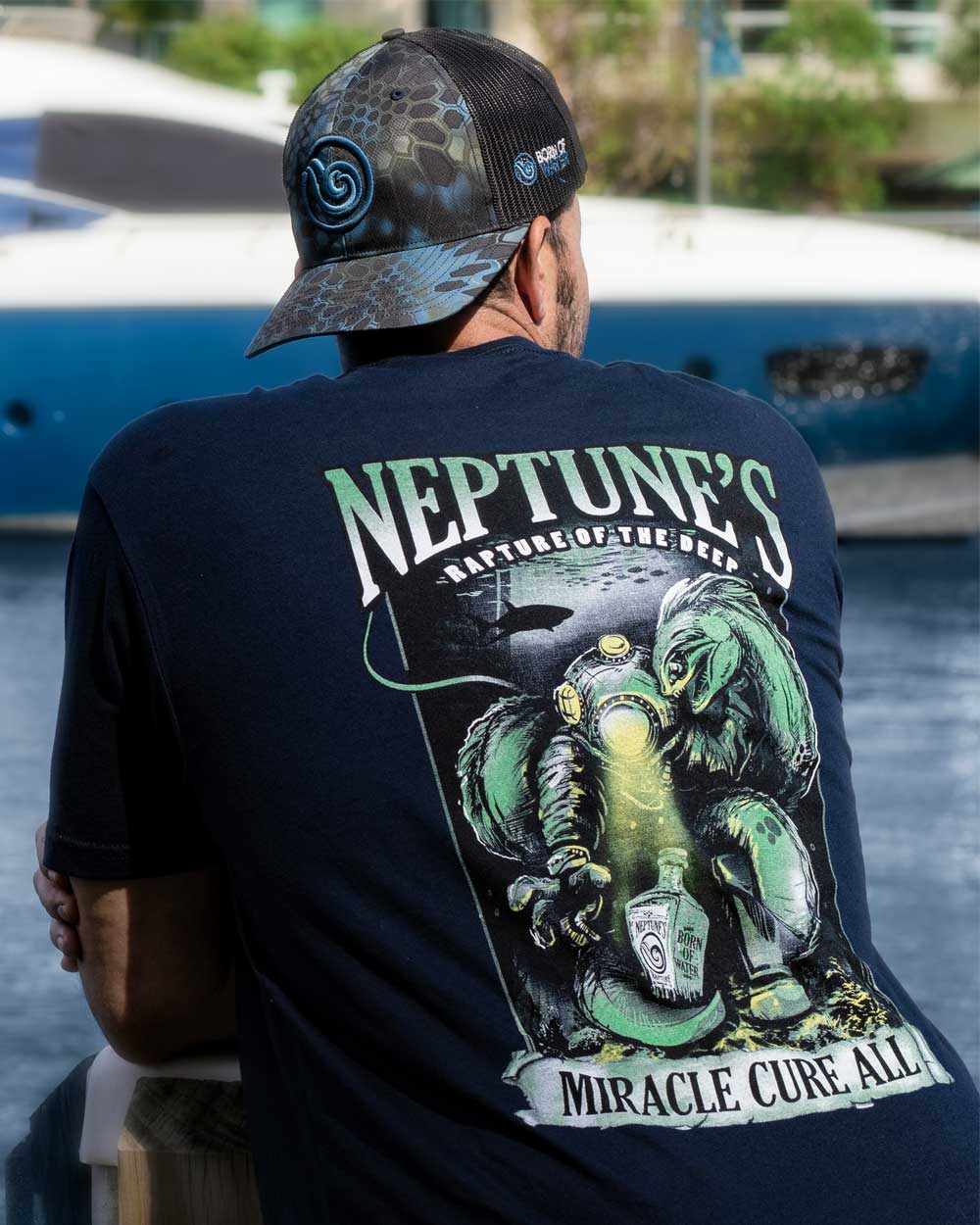 Deep Sea Diver T-Shirt: Neptune's Cure All