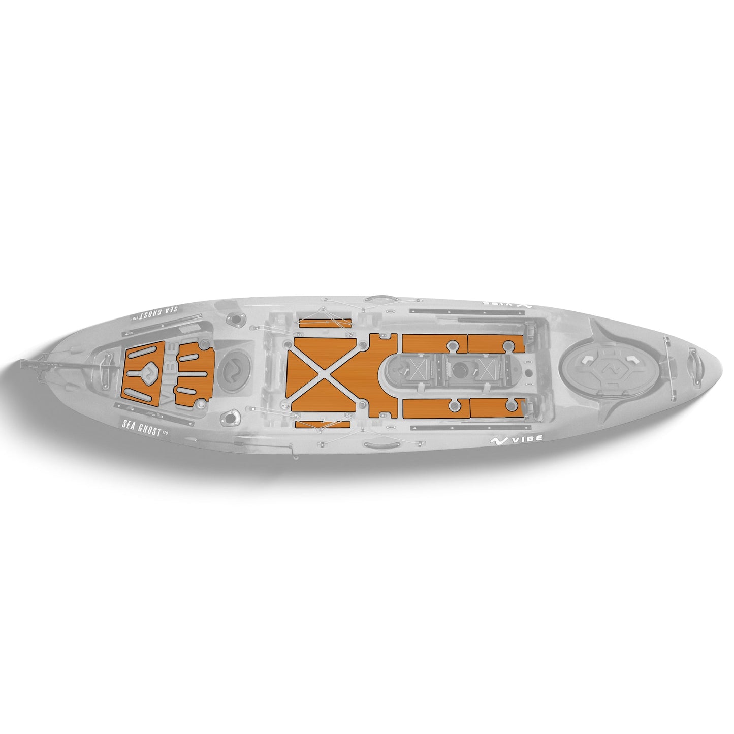 Sea Ghost 110 Premium Deck Padding