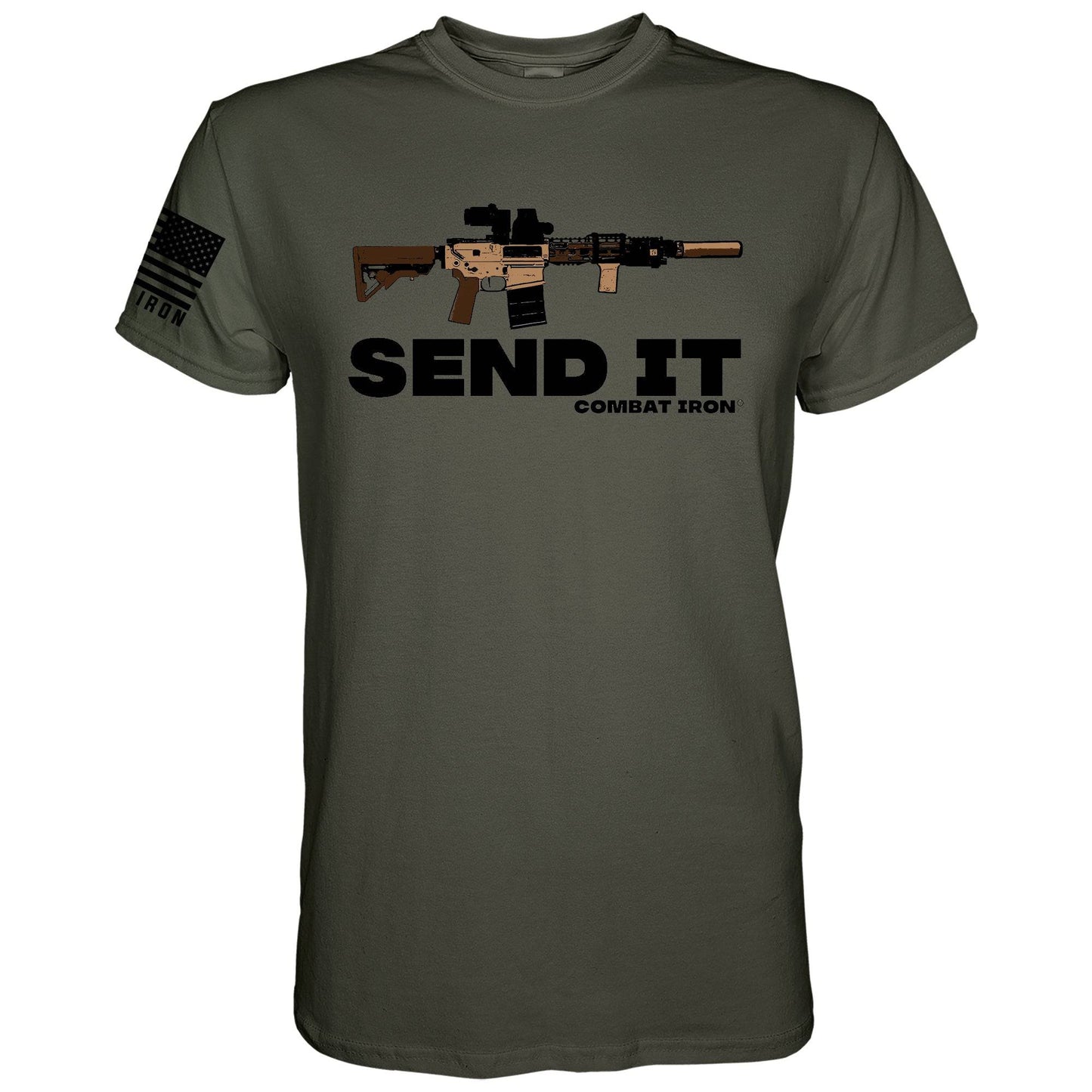 Send It Long Gun Men's T-Shirt