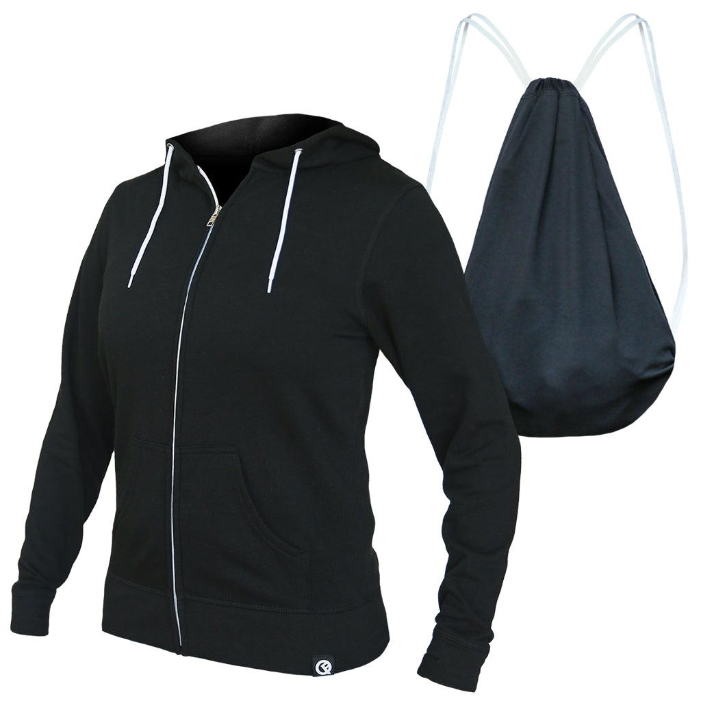 Women's Hero Hoodie Lite (Black)