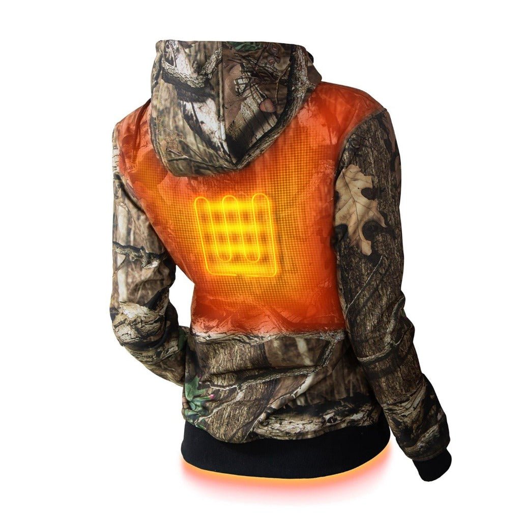 Shadow Women's Heated Hunting Hoodie - Available in Mossy Oak® and Real Tree®