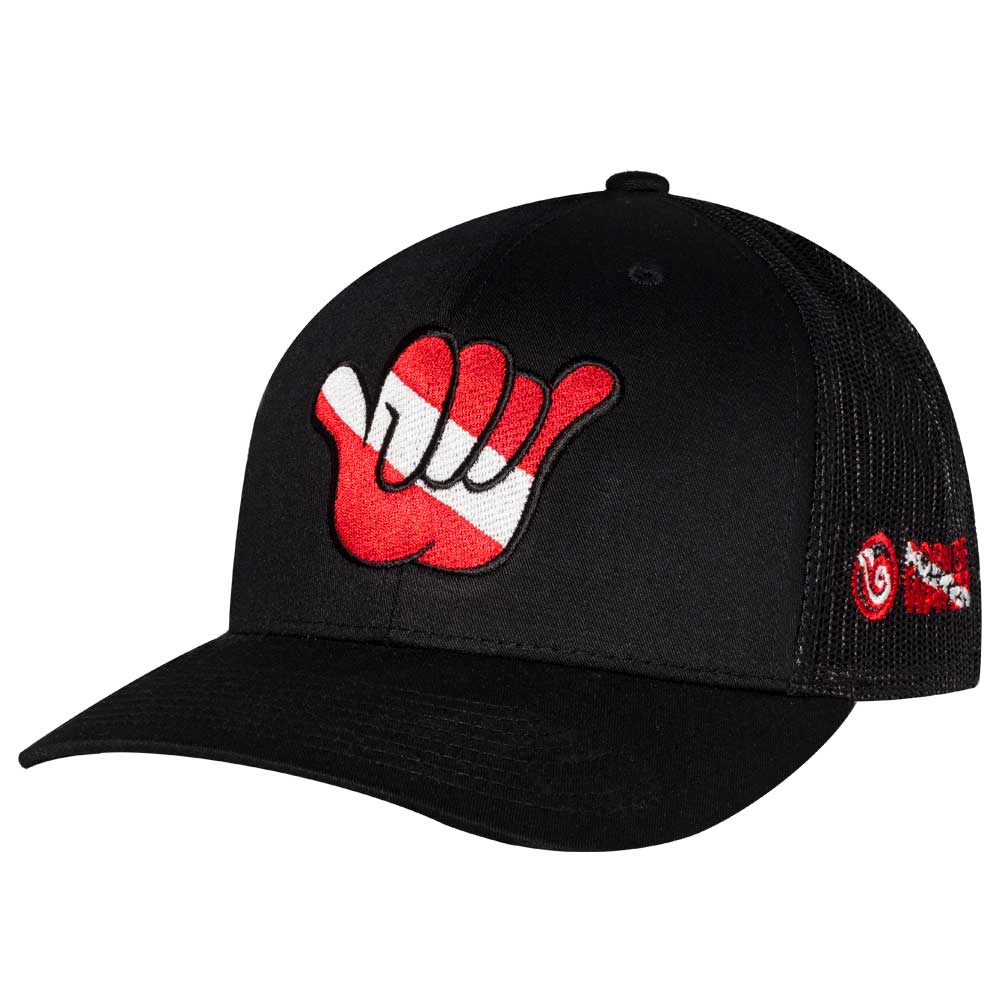 Shaka Dive Flag Trucker Hat