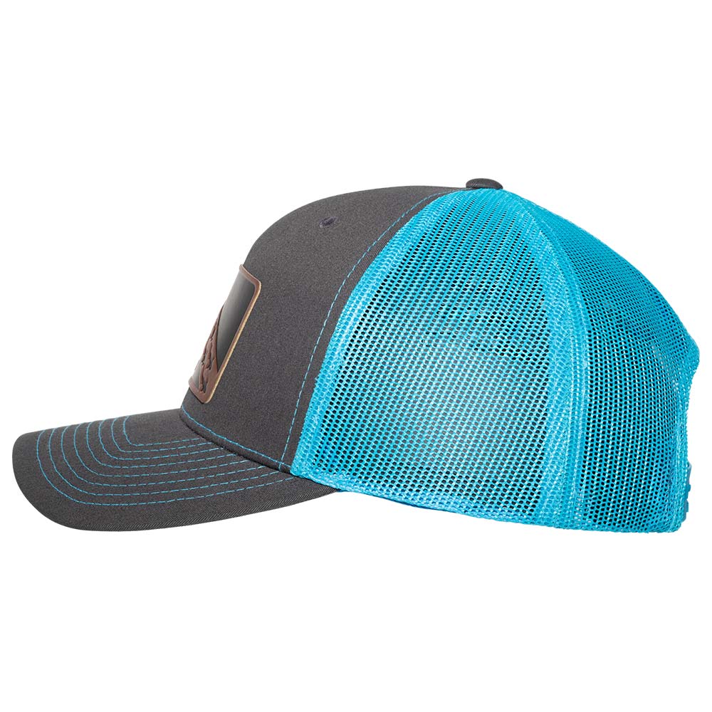 Dive Flag Shark Shiver Leather Patch Hat