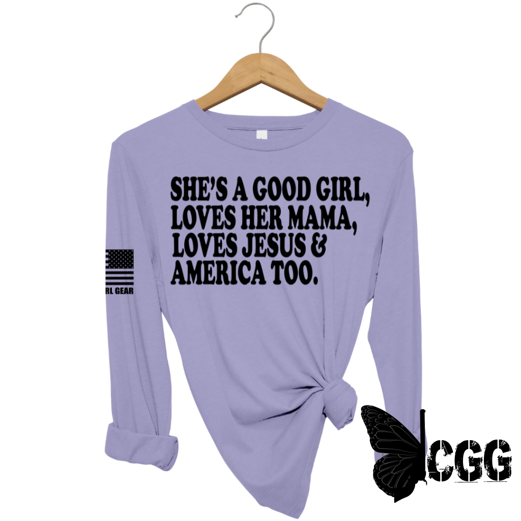 SHE'S A GOOD GIRL Long Sleeve