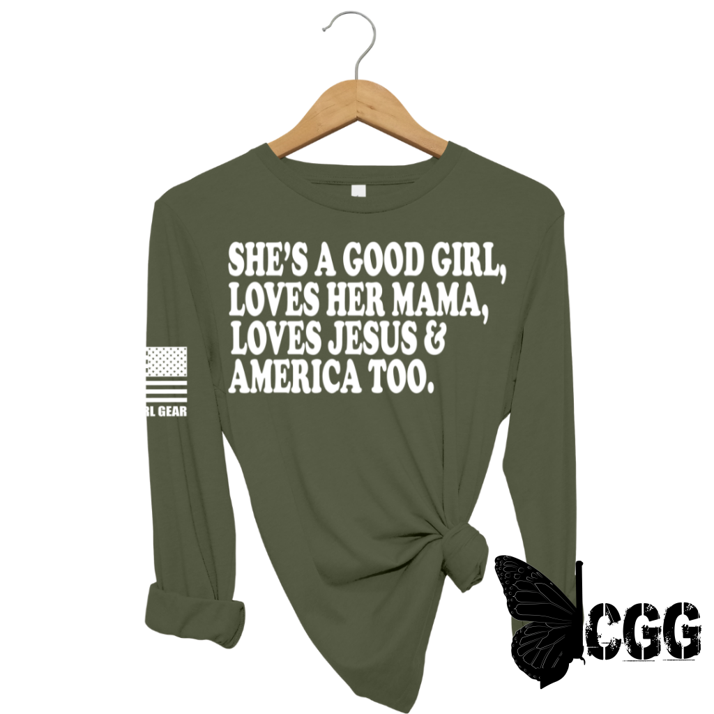 SHE'S A GOOD GIRL Long Sleeve