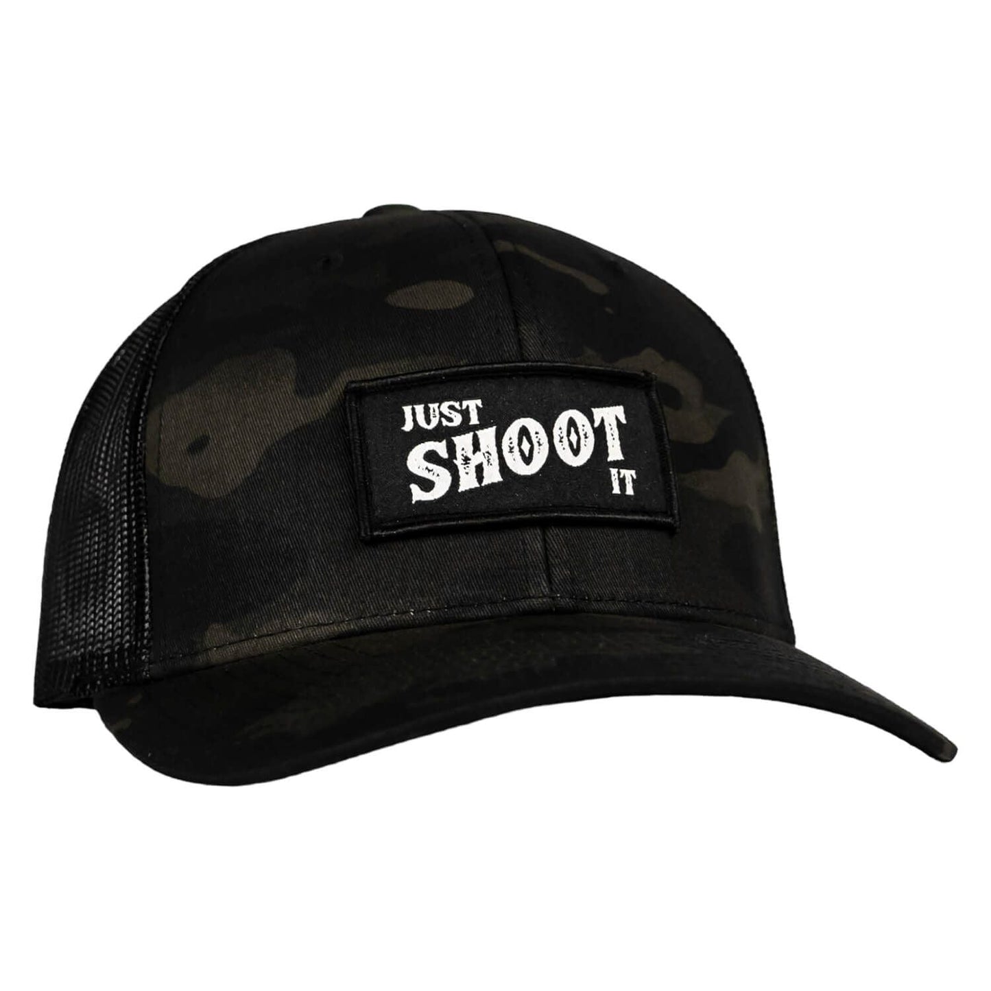 Just Shoot It Patch Snapback