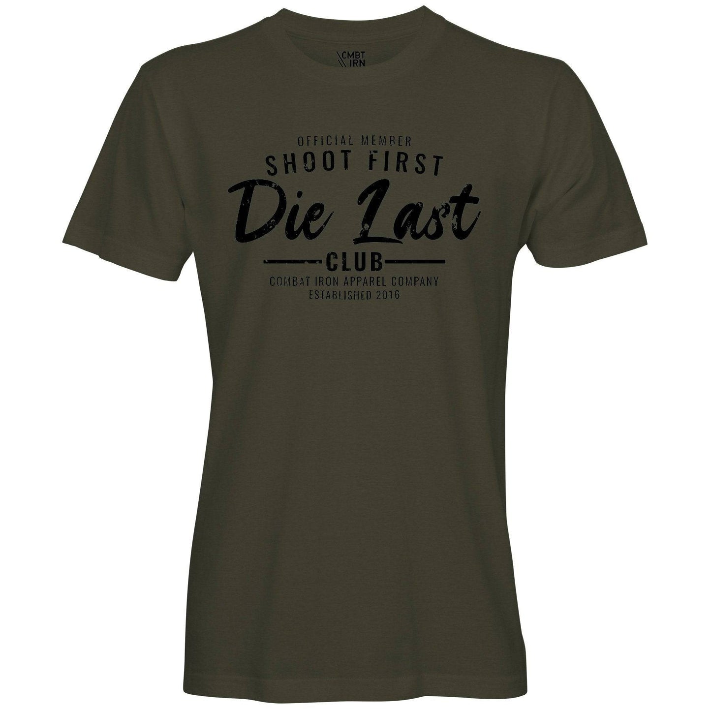 Shoot First. Die Last. Tactical Athlete Club Men's T-Shirt