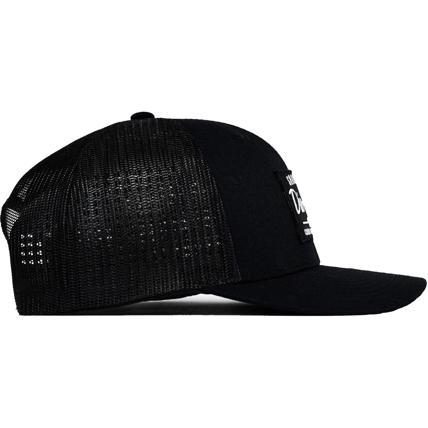 SHOOT FIRST. DIE LAST. CLUB PATCH MID-PROFILE MESH SNAPBACK