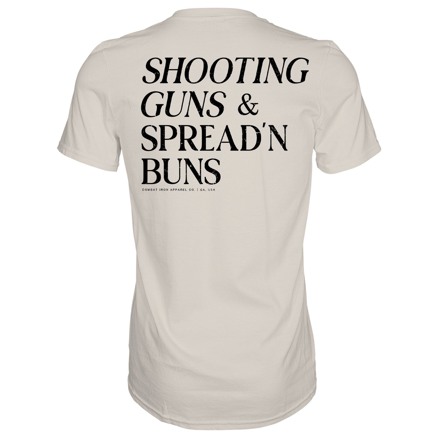 Shooting Guns & Spread'n Buns Men's T-Shirt