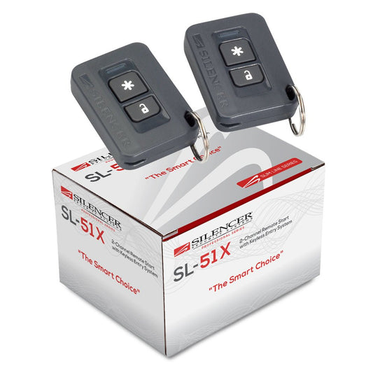 Silencer SL-51X | One-Way Remote Starter and Keyless Entry System