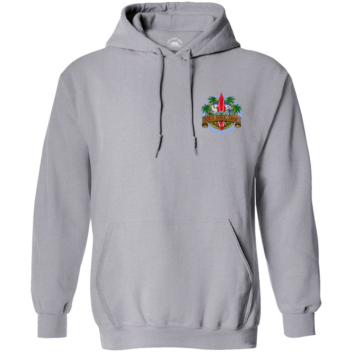 Joe's Surf Shop Longboard Pullover Surf Hoodie