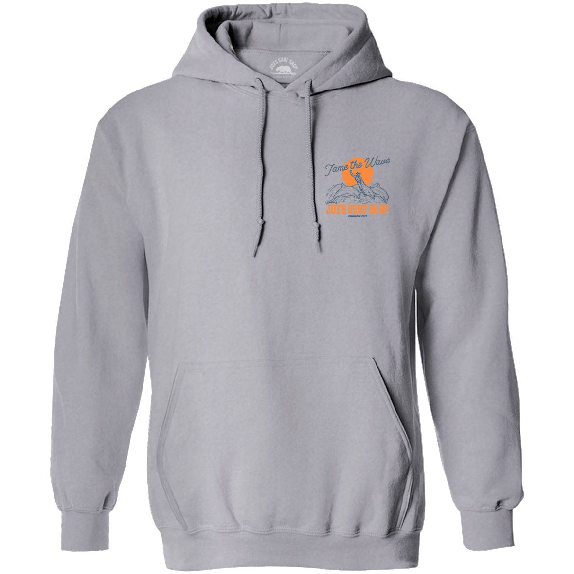 Joe's Surf Shop Diving Dolphins Pullover Surf Hoodie