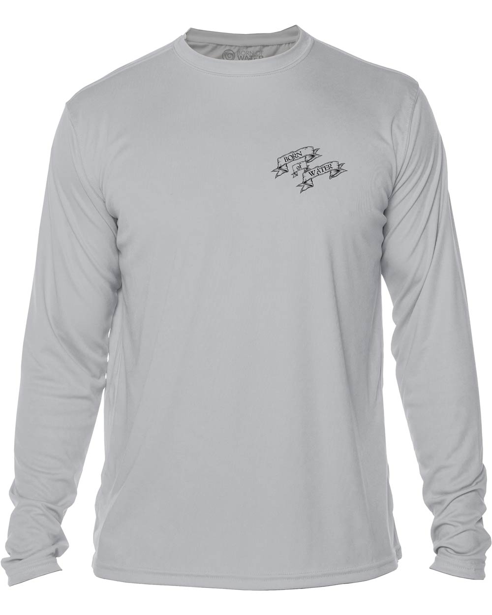 Spearfishing T-Shirt: UV Performance Long Sleeve: Skull & Spearguns