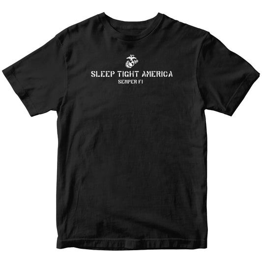 Marines Sleep Tight America Tee