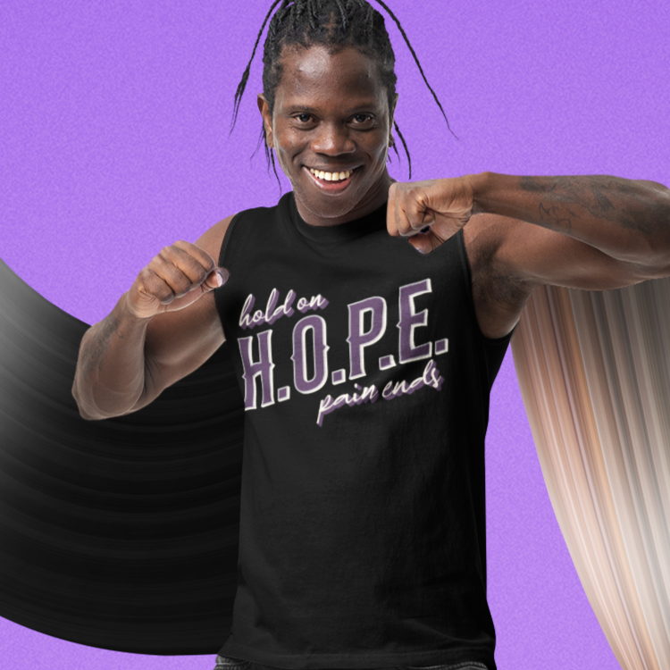 Mens Recovery Tank | Inspiring Sobriety |  H.O.P.E.