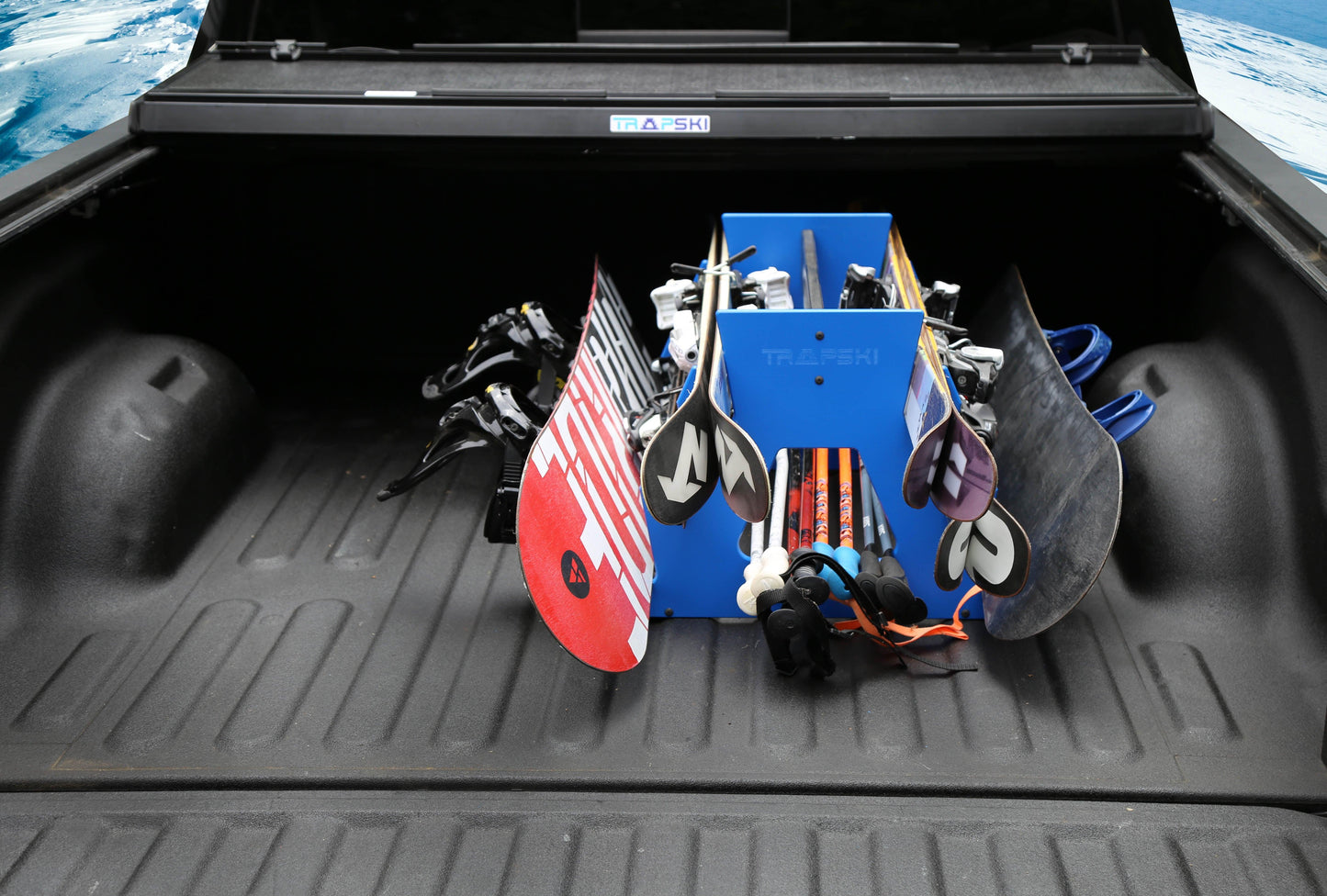 TRAPSKI SIX PACK Racing and XC Ski Rack