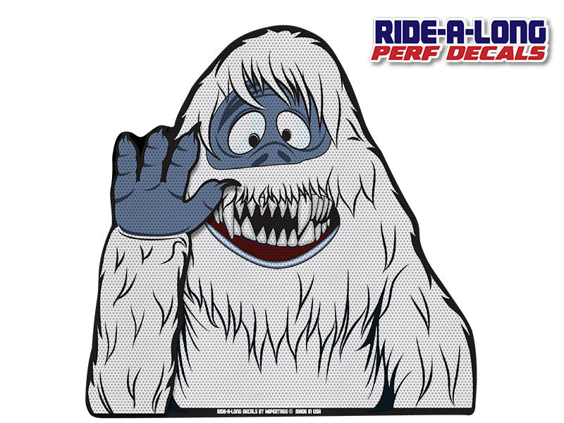 Snow Beast *RIDE A LONG* Perforated Decal