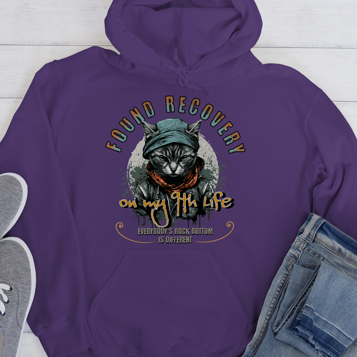 Recovery Hoodie | Inspiring Sobriety |  Sober Cat