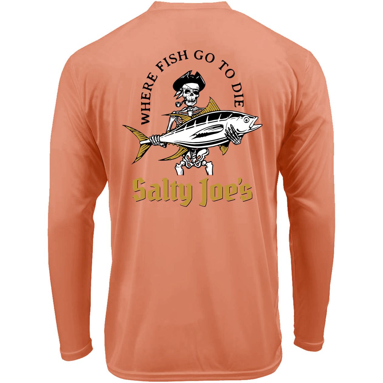 Salty Joe's Ol' Angler Long Sleeve Sun Shirt