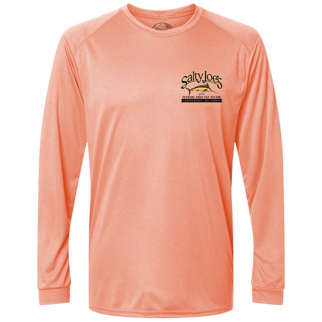 Salty Joe's Fish Count Long Sleeve Sun Shirt