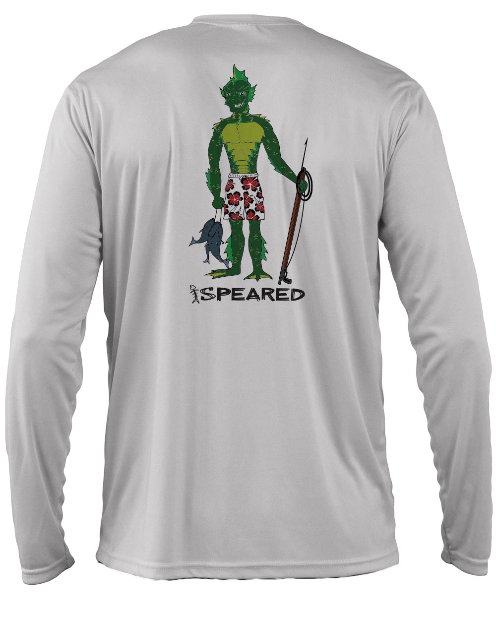 Spearfishing Swamp Creature UPF +50 UV T-Shirt