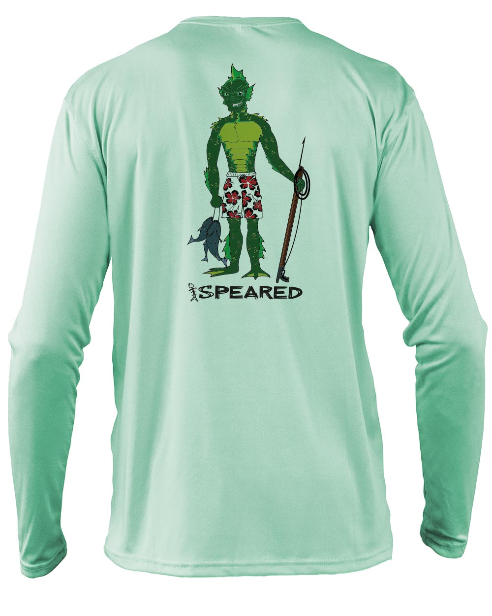 Spearfishing Swamp Creature UPF +50 UV T-Shirt