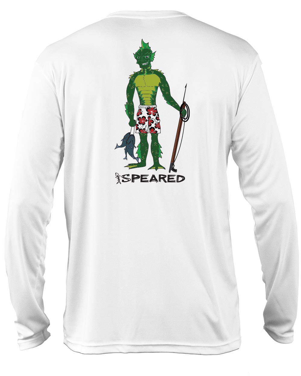 Spearfishing Swamp Creature UPF +50 UV T-Shirt