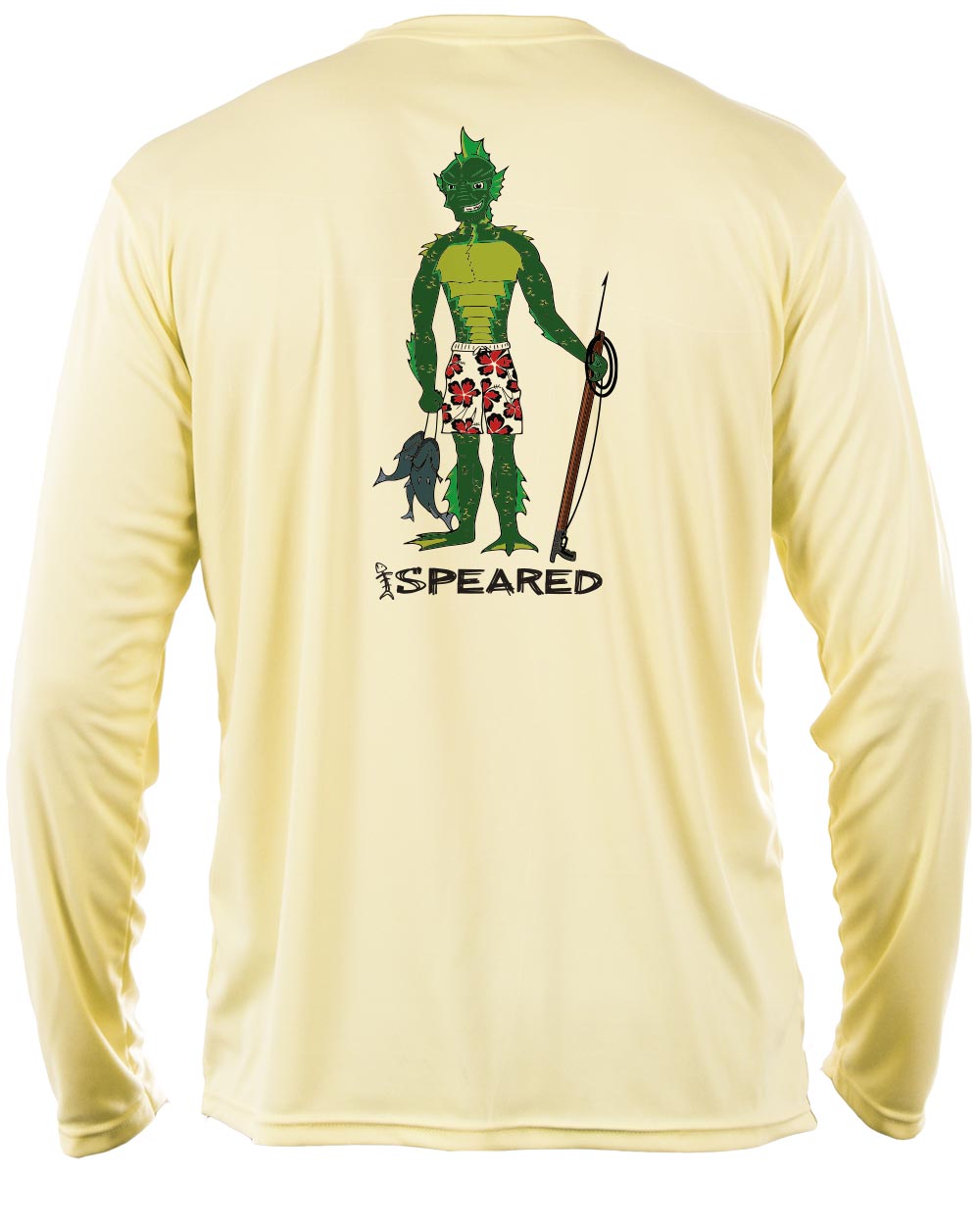 Spearfishing Swamp Creature UPF +50 UV T-Shirt