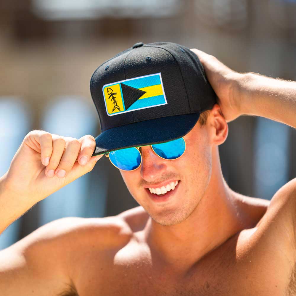 Bahamas Flag Hat