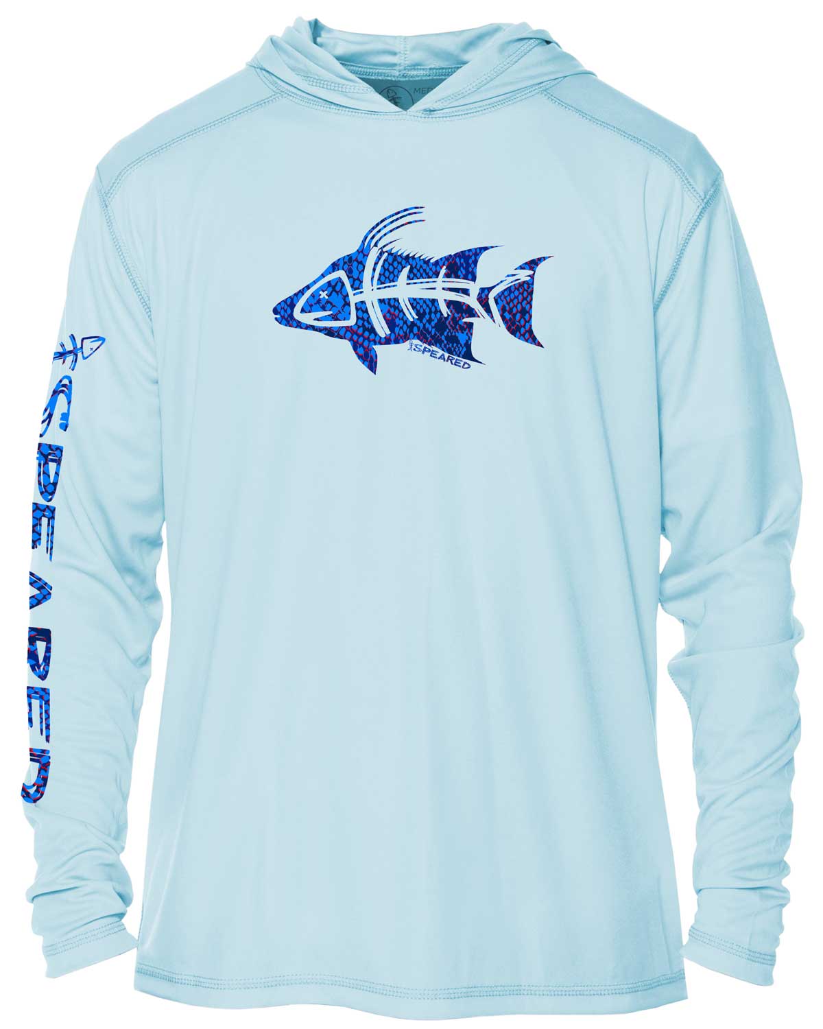 Hogfish: Camo UV UPF 50+ Long Sleeve Hoodie