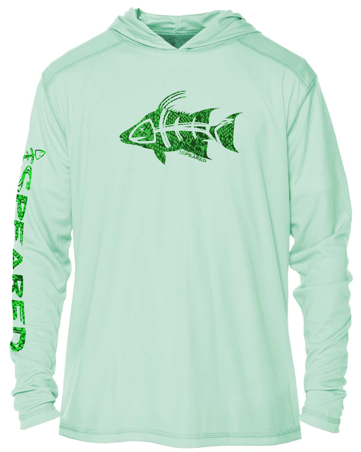 Hogfish: Camo UV UPF 50+ Long Sleeve Hoodie