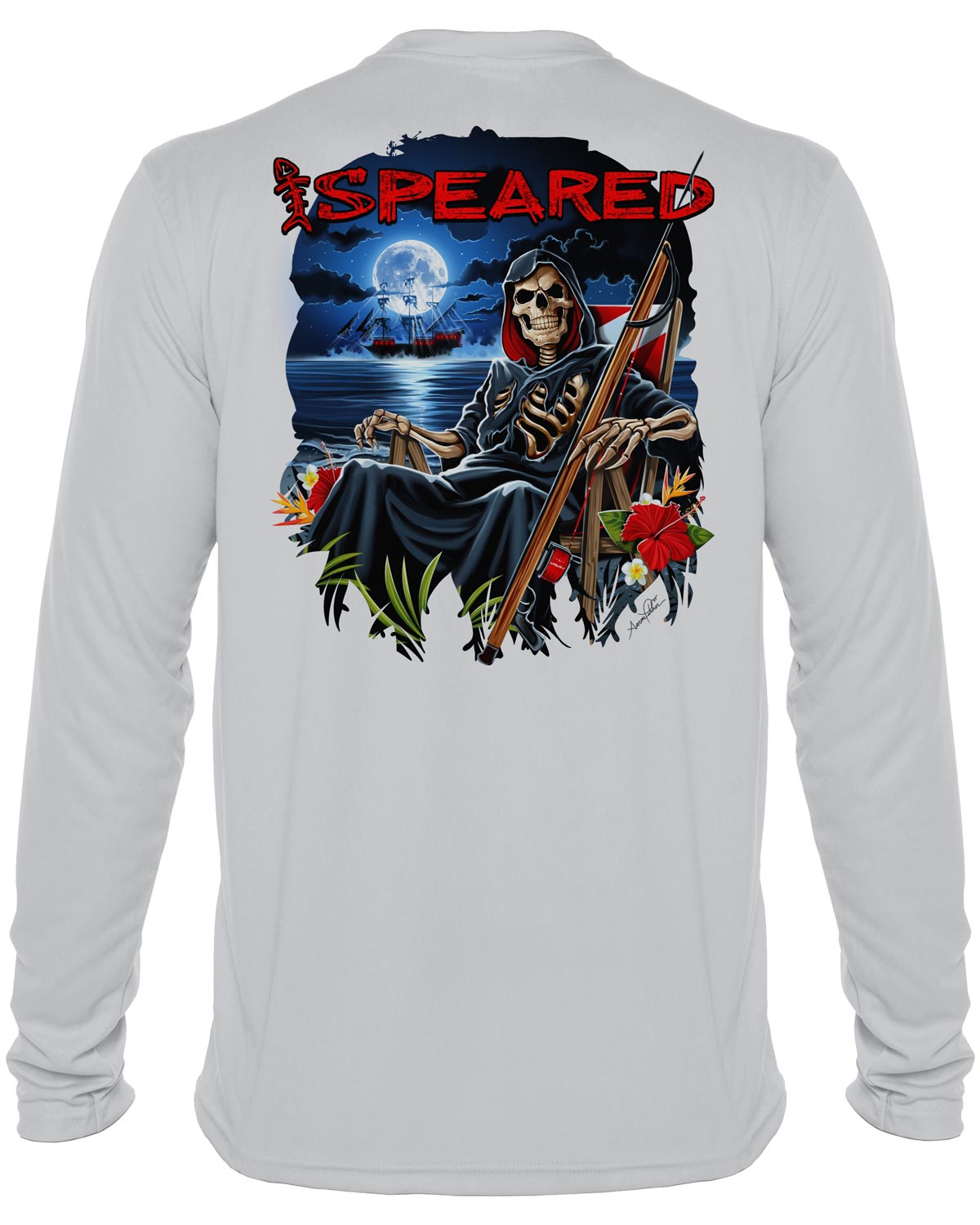 Spearo  Reaper UV : Men's Spearfishing T-Shirt