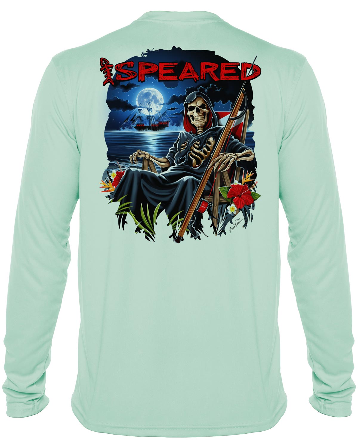 Spearo  Reaper UV : Men's Spearfishing T-Shirt