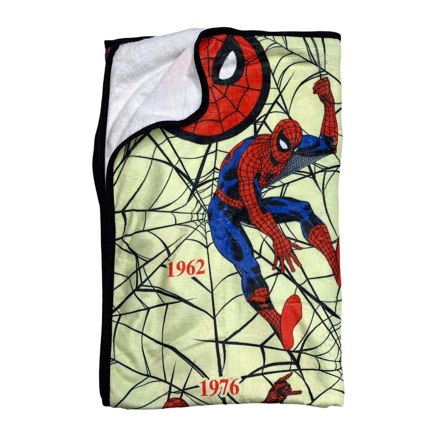 Spider-Man Beyond Amazing 60th Marvel Flannel Throw Super Soft Fleece Blanket 45x60in