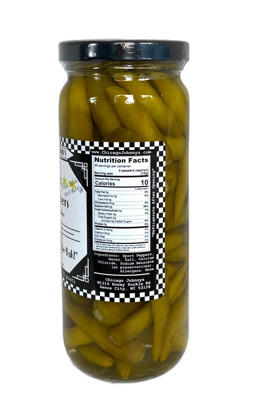 Chicago Sport Peppers | Peppers For Chicago Hot Dogs