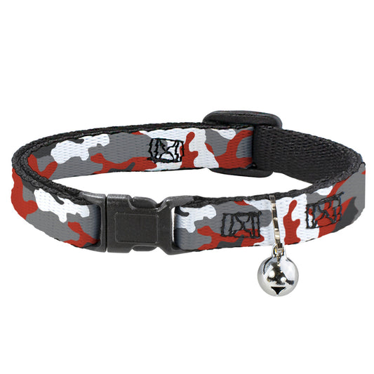 Cat Collar Breakaway - Camo Orange