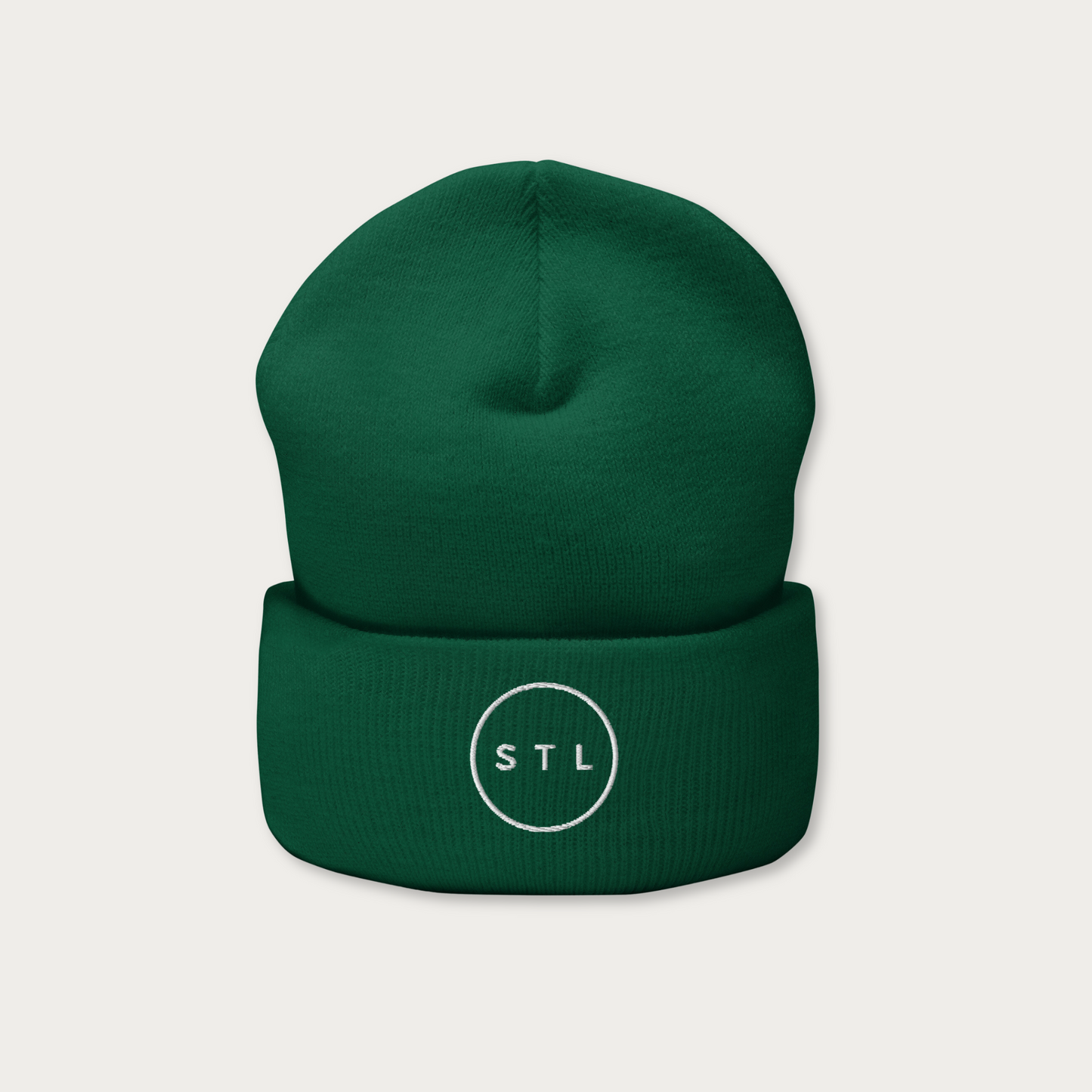 St. Pats City Circle Cuffed Beanie - Green