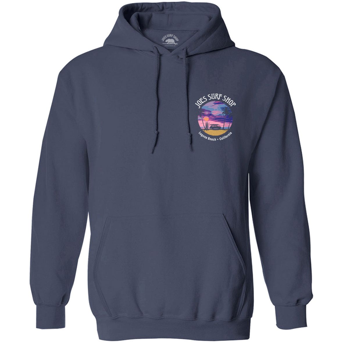 Joe's Surf Shop Wagon Silhouette Pullover Surf Hoodie