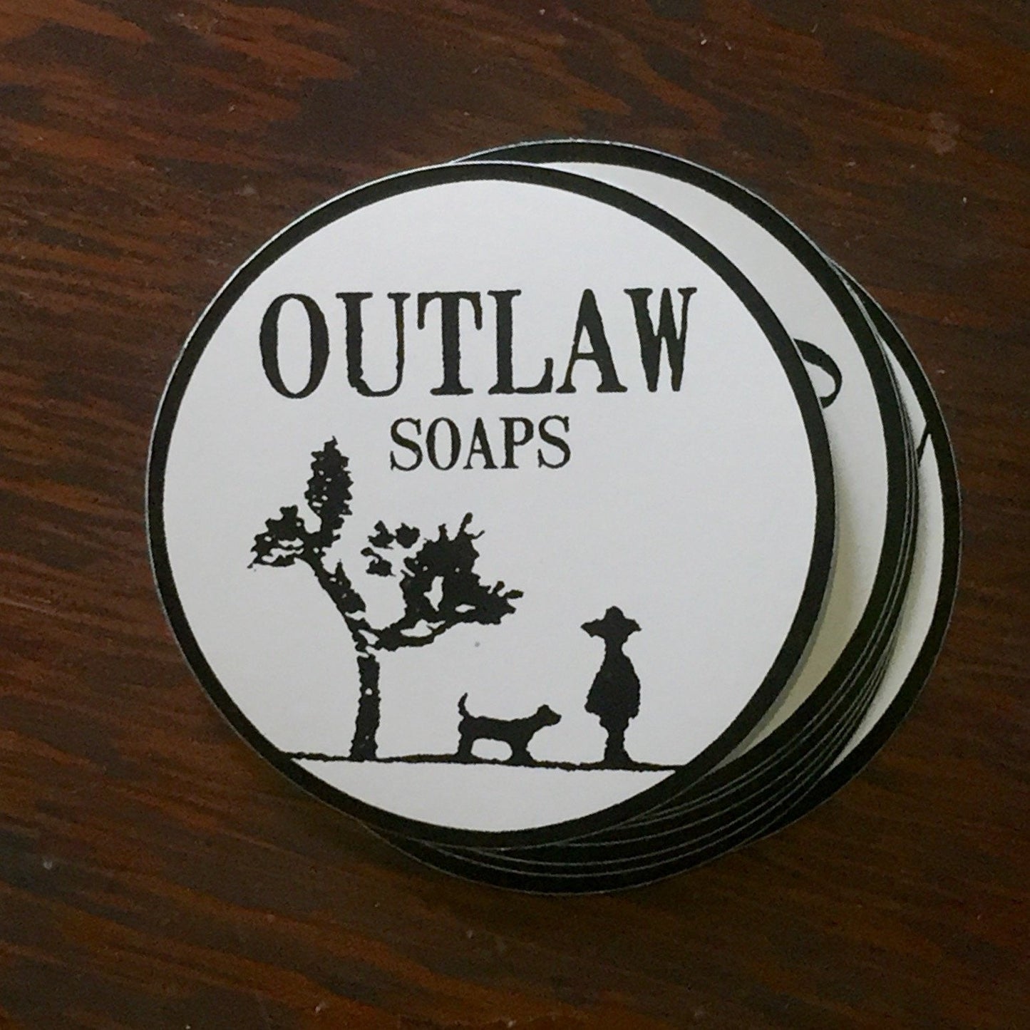 Outlaw Soaps Logo Sticker